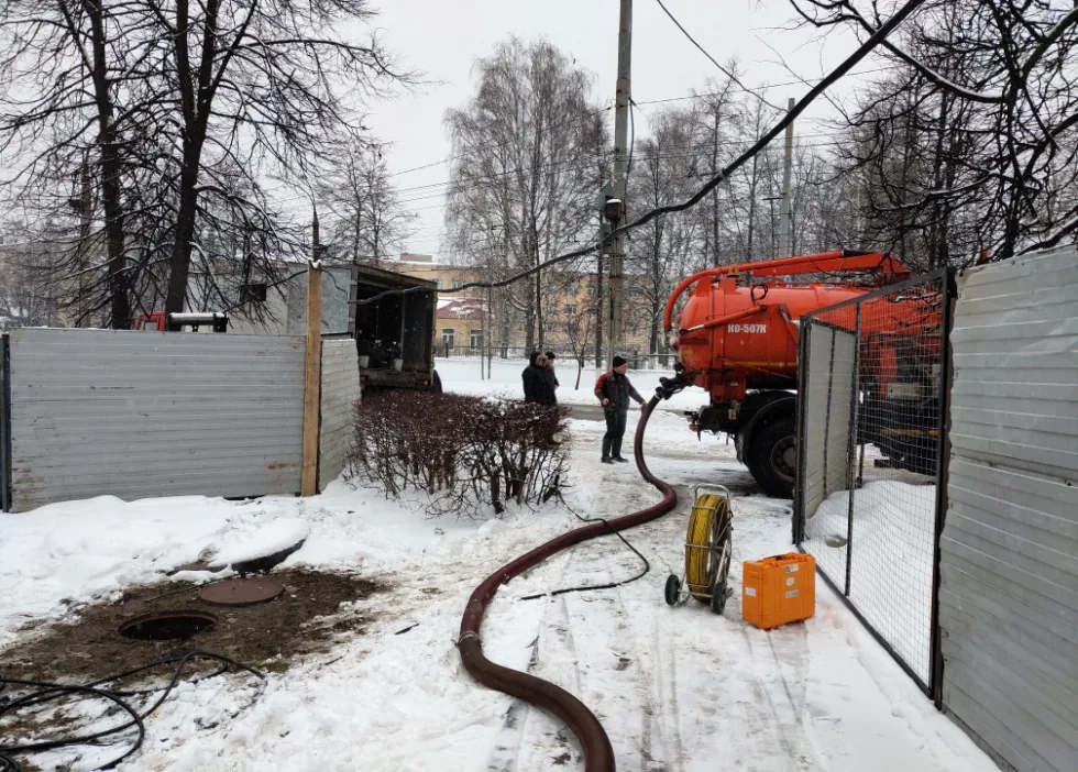 Гидродинамическая очистка трубопроводов